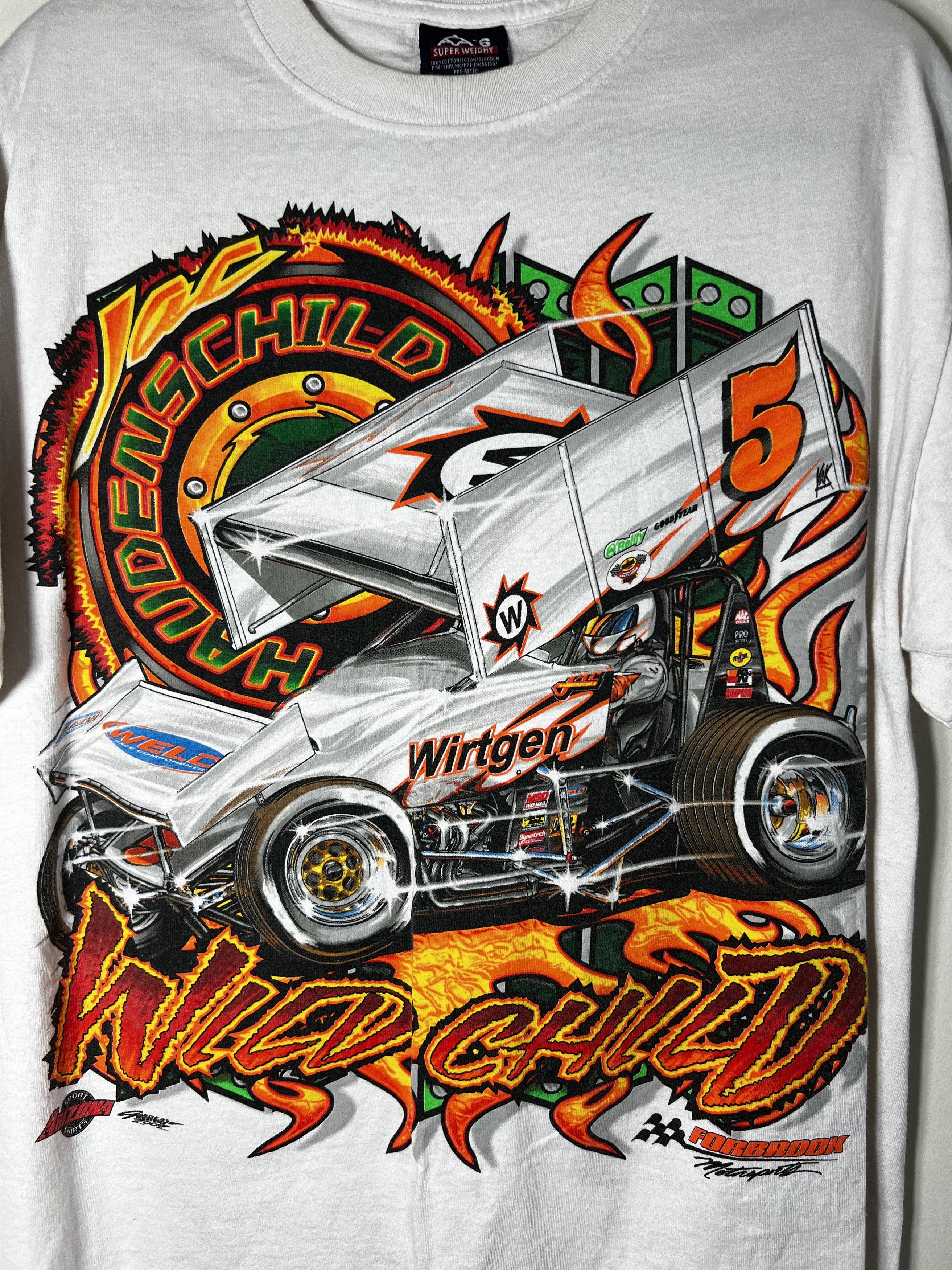 Vintage Vintage 2002 Jac Haudenschild "Wild Child" T-Shirt Size US L / EU 52-54 / 3 - 2 Thumbnail