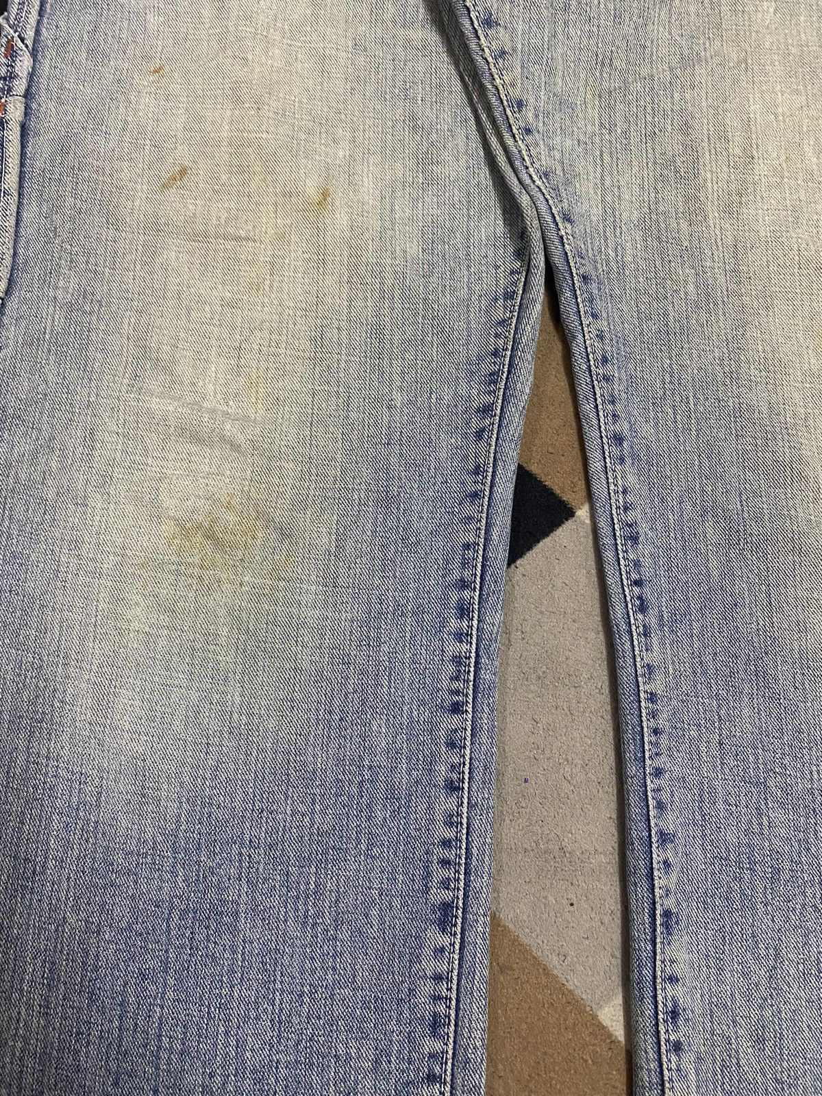Japanese Brand Distressed Vintage Blue Denim Carpenter Jeans With a Relaxed Size US 38 / EU 54 - 9 Thumbnail