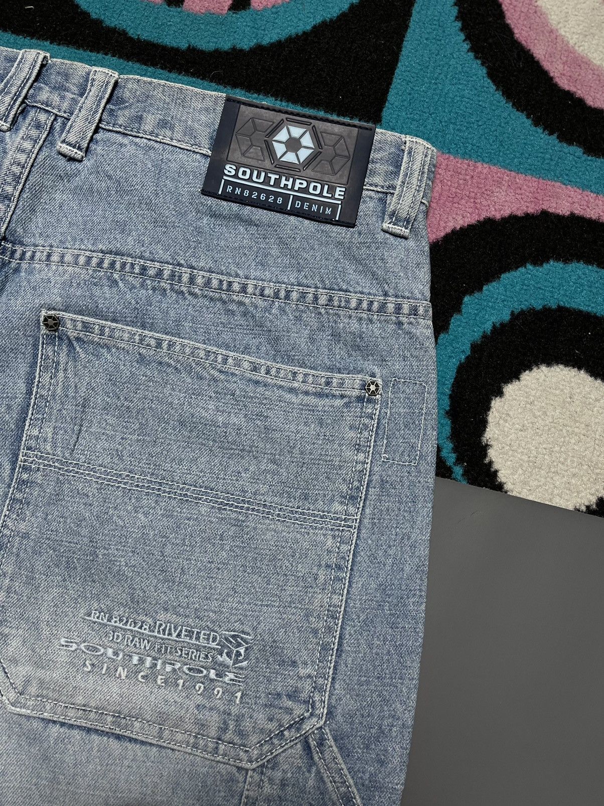 Southpole × Vintage Vintage 90's Carpenter Jeans Southpole On Size 36 Size US 36 / EU 52 - 9 Thumbnail