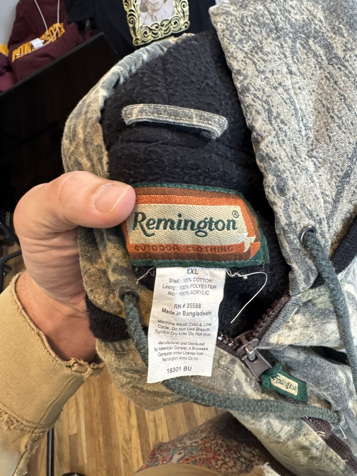Vintage Vintage Remington Realtree Camo Jacket Size US XXL / EU 58 / 5 - 3 Thumbnail