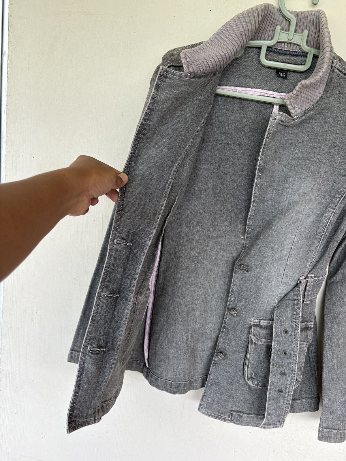 Vintage Vintage Golding Grey Military Style Belted Utility Jacket Size US M / EU 48-50 / 2 - 4 Thumbnail
