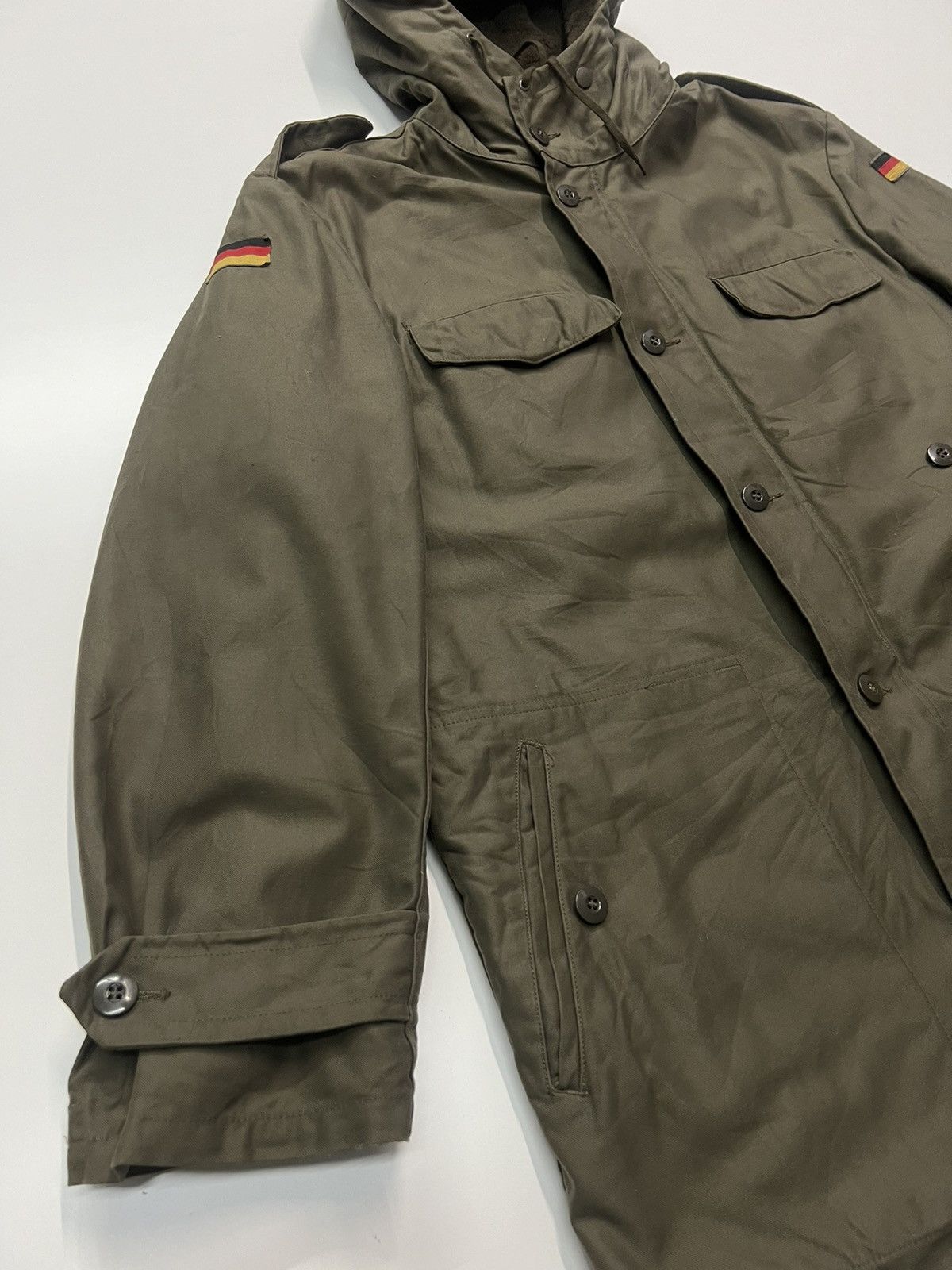 Other 🔥GERMANY ARMY JACKET WITH FLEECE LINED Size US L / EU 52-54 / 3 - 2 Thumbnail