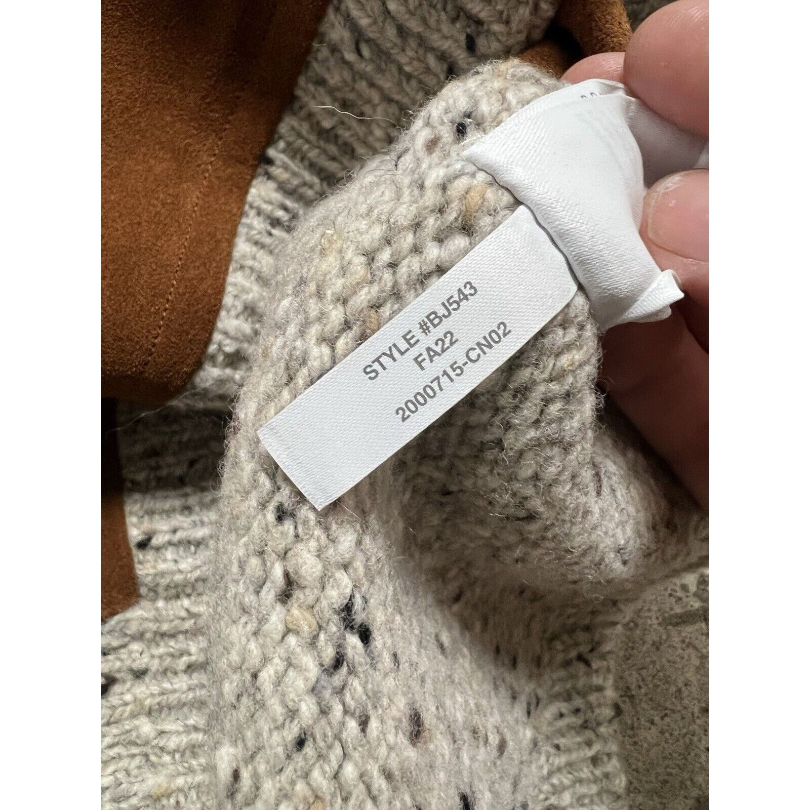 J.Crew Mens J Crew Wool And Italian Suede Cardigan NWT Size S Size S / US 4 / IT 40 - 7 Thumbnail