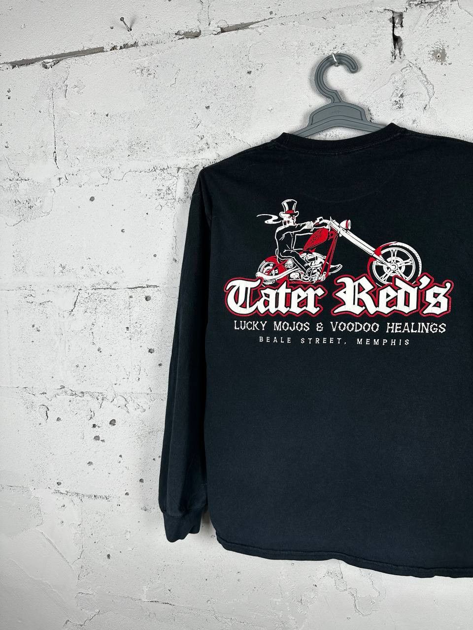 Harley Davidson × Vintage Vintage Tater Reds Memphis long sleeve Graphic T shirt m Size US XL / EU 56 / 4 - 3 Thumbnail