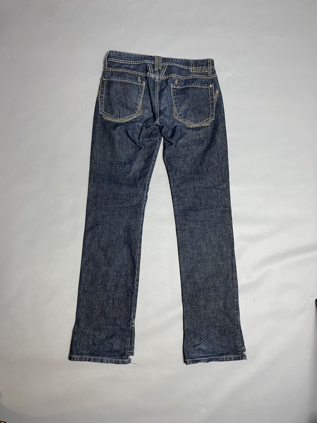 Marithe + Francois Girbaud Marithe Francois Girbaud Jeans Women US 27 Blue Distressed Size 28" / US 6 / IT 42 - 2 Thumbnail