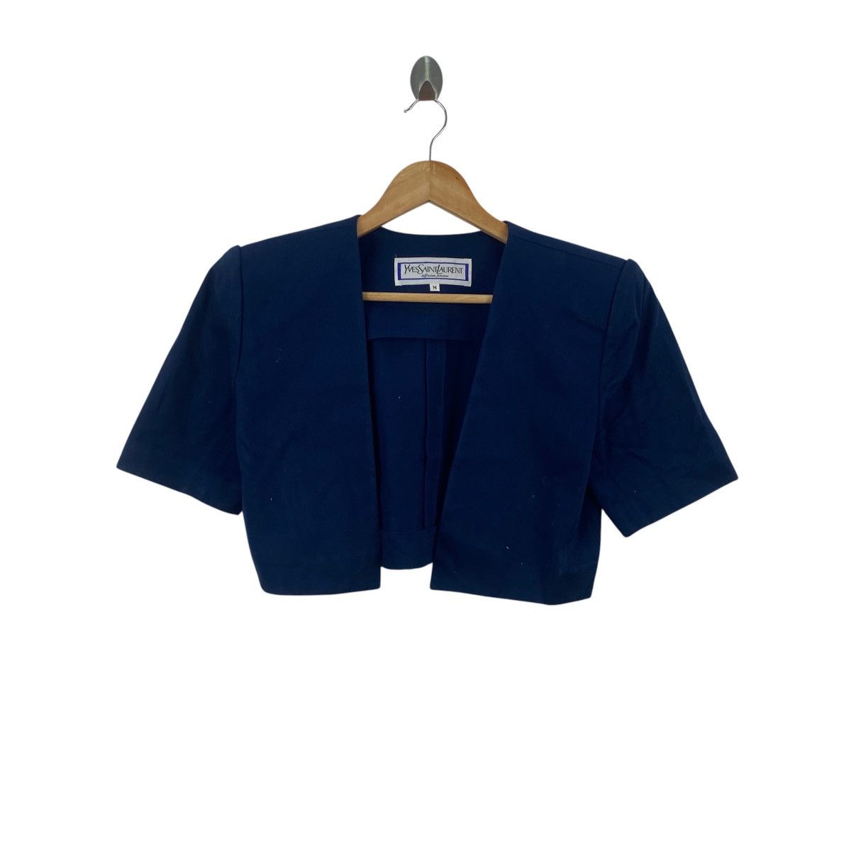 Yves Saint Laurent Vintage YVES SAINT LAURENT Diffusion Femmes Cropped Open Size M / US 6-8 / IT 42-44 - 1 Thumbnail