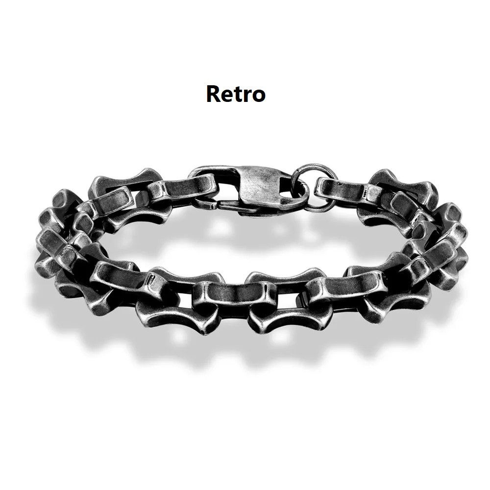 Other Keel Chain Link Bracelet Stainless Steel Punk Gift For Him Size ONE SIZE - 8 Thumbnail