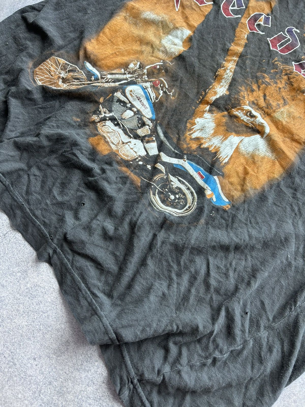 Harley Davidson Vintage Crazy Faded Freedom shirt Harley Davidson 90s Size US M / EU 48-50 / 2 - 4 Thumbnail