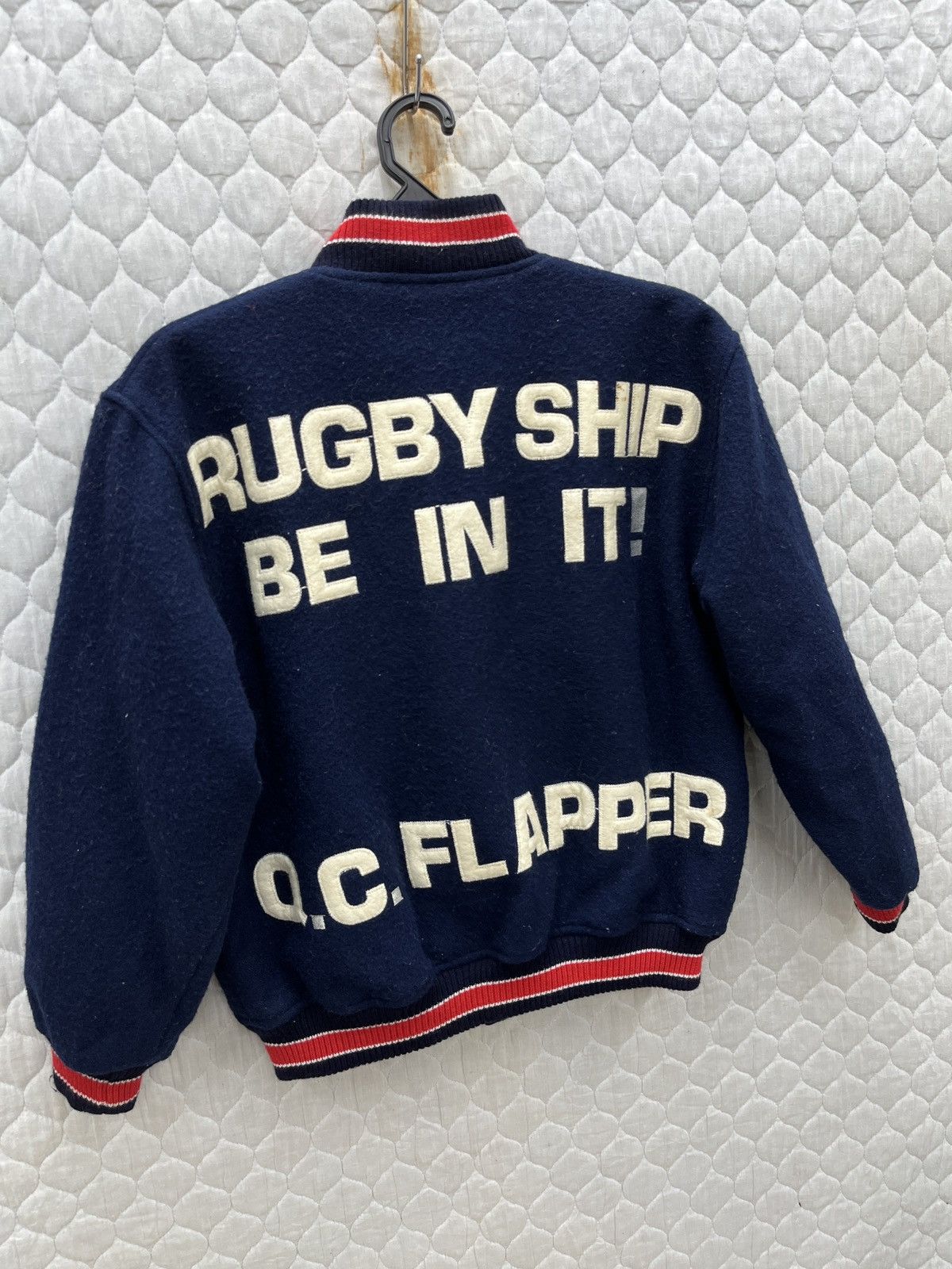 Vintage 🔥🔥🔥STEALS VTG RUGBY SHIP QC FLAPPER VARSITY JACKET Size S / US 4 / IT 40 - 3 Thumbnail