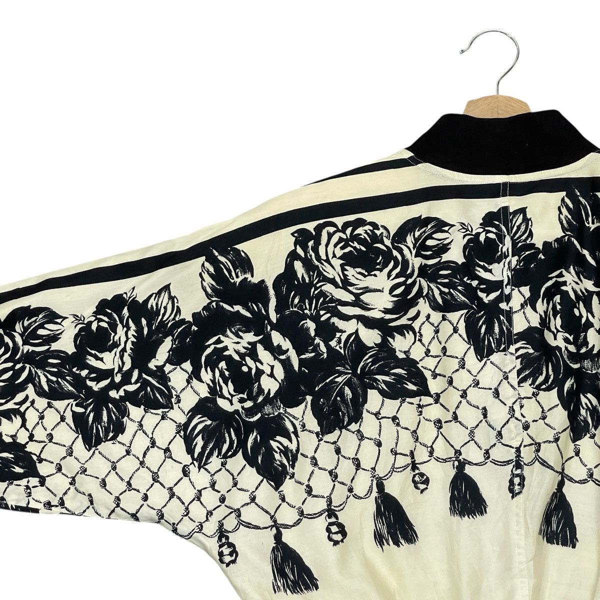 Versace ‼️LASTDROP‼️Vtg 80s Gianni Versace Lampo Zipper Floral Bomber Size US L / EU 52-54 / 3 - 16 Thumbnail