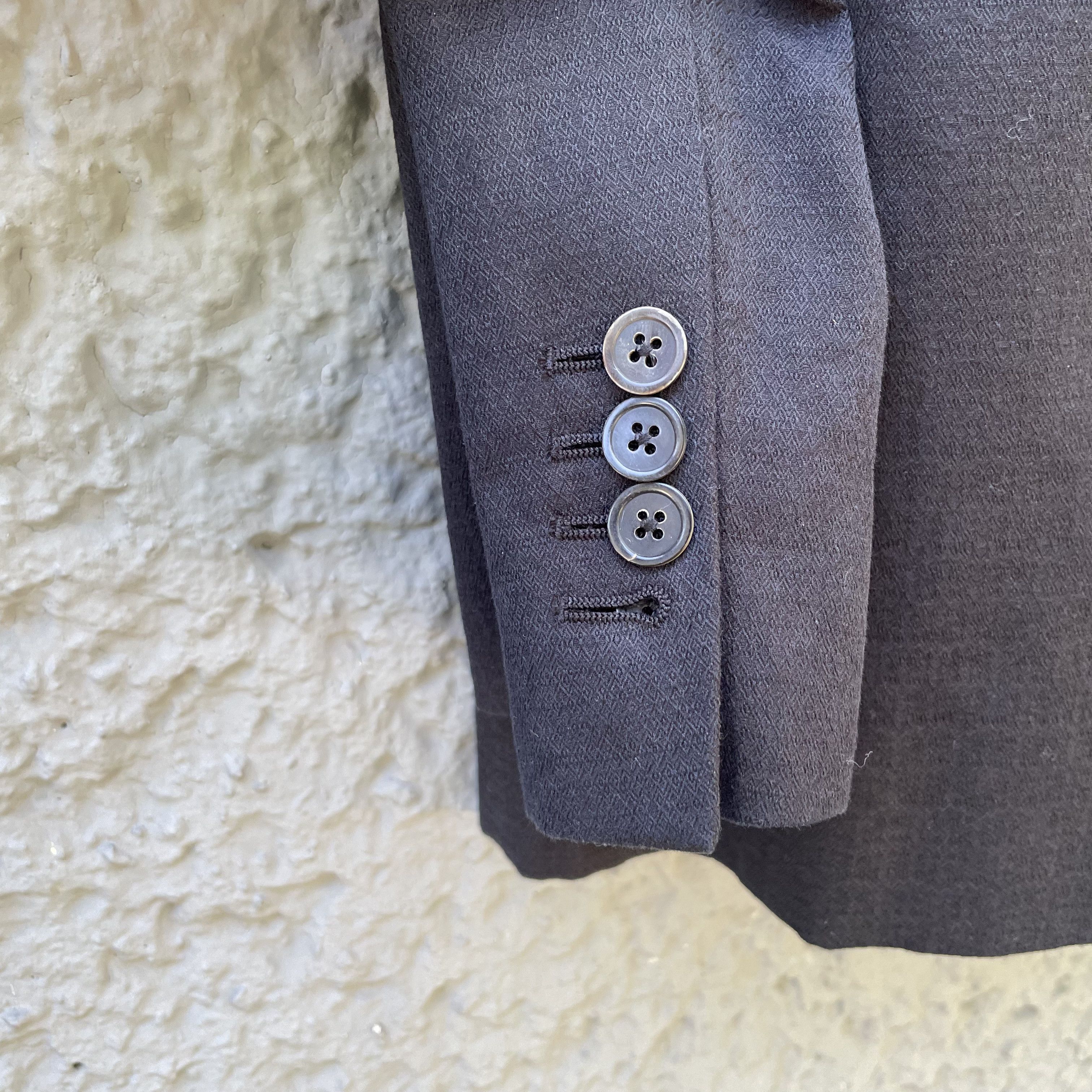 Ann Demeulemeester Ann Demeulemeester Black Two-Piece Suit Jacket Size 46R - 7 Thumbnail