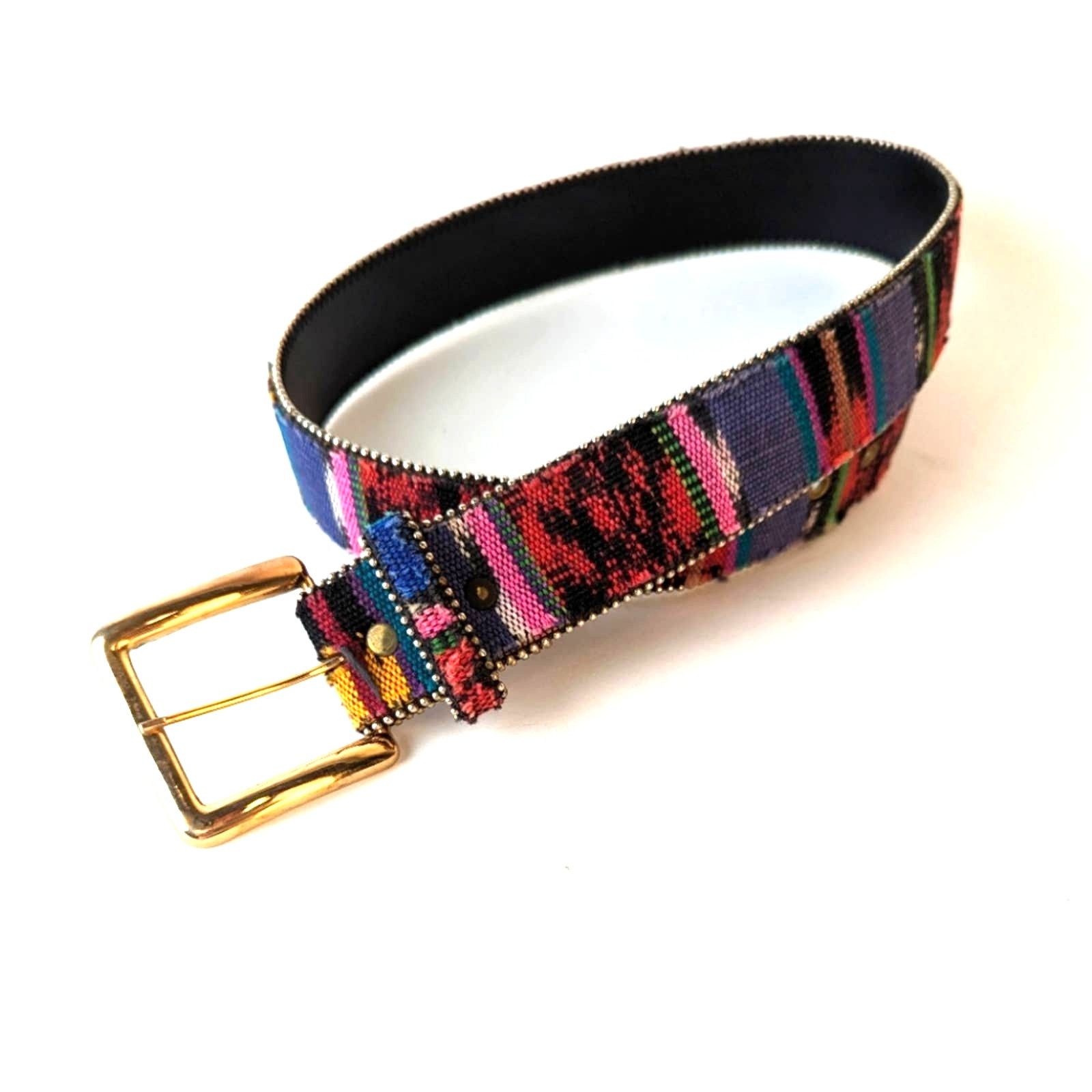 Vintage Vintage Tapestry Neon Belt Size ONE SIZE - 1 Thumbnail