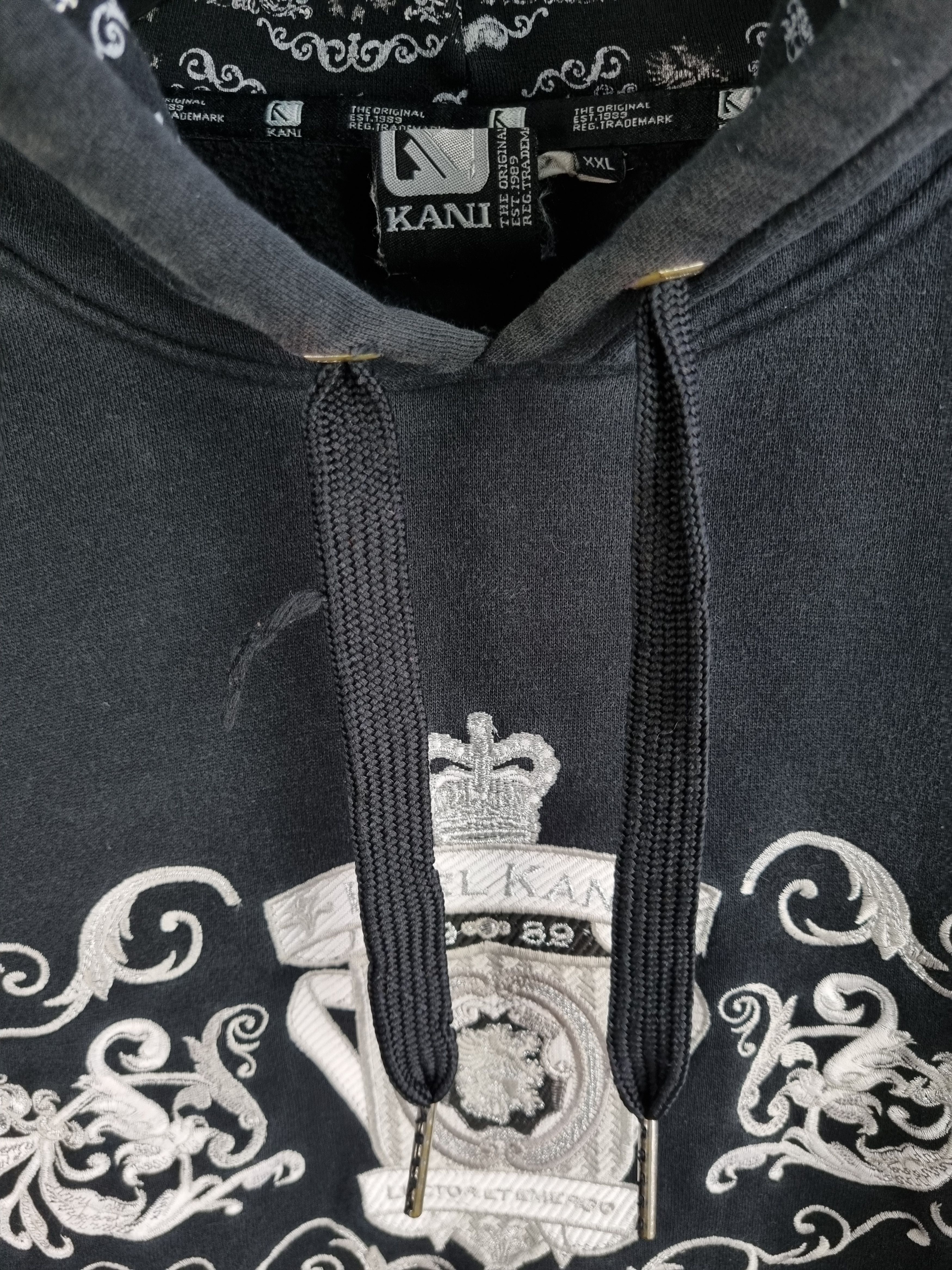 Karl Kani Karl Kani Embroidered Logo Faded Heavy Hoodie Size US XXL / EU 58 / 5 - 17 Thumbnail