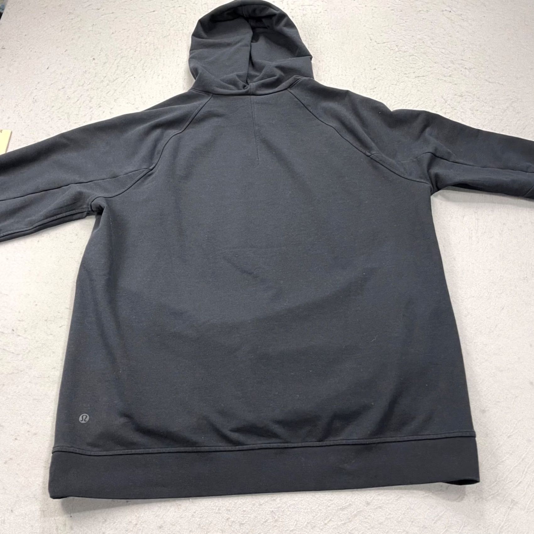 Lululemon Lululemon Hoodie Men's XL Black City Sweat Sweatshirt Hooded Logo Pullover Gym & Training Size US XL / EU 56 / 4 - 7 Thumbnail