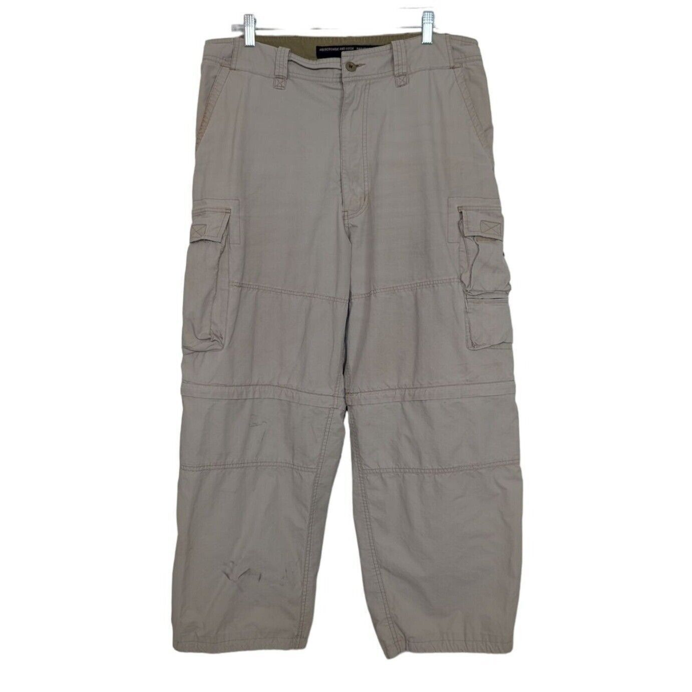 Abercrombie & Fitch Abercrombie & Fitch Paratrooper Cargo Pants Mens Size XL Size US 36 / EU 52 - 1 Thumbnail
