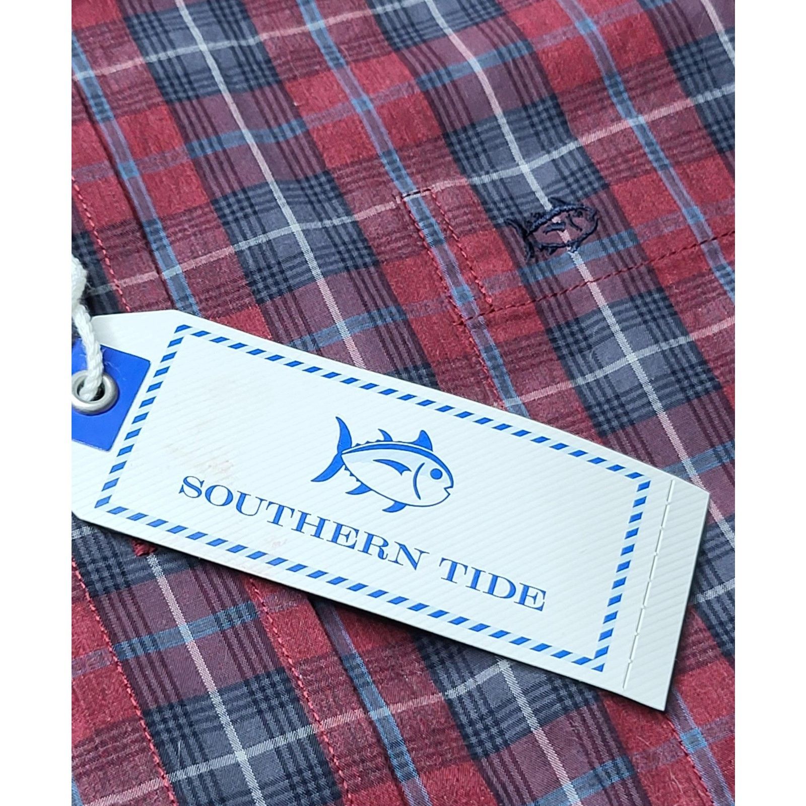 Southern Tide NWT Southern Tide Skipjack Heather Plaid Button-Down Size S Size US S / EU 44-46 / 1 - 10 Thumbnail