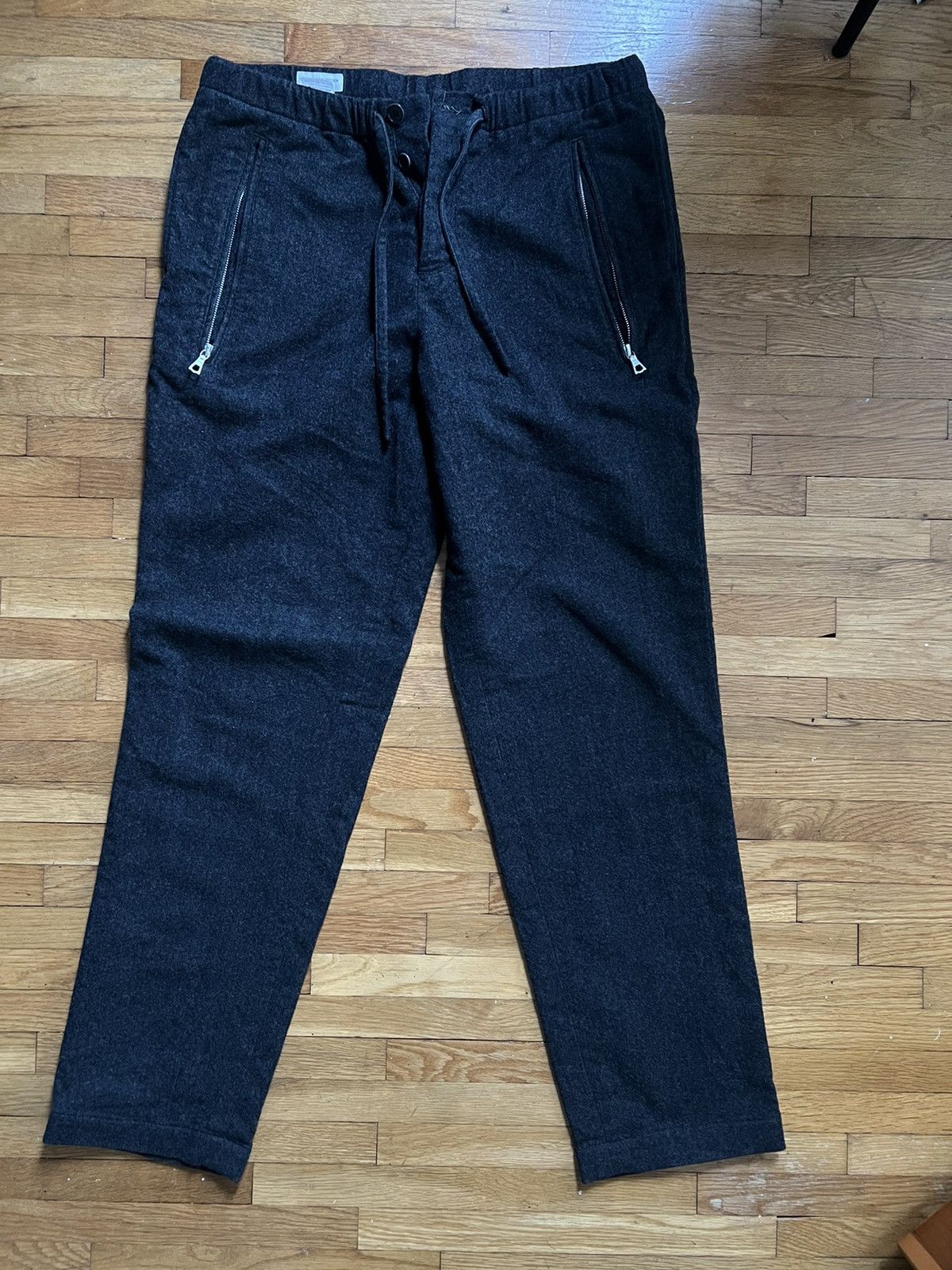 Dries Van Noten Wool Easy Pants RiRi Zippers Size US 32 / EU 48 - 6 Thumbnail