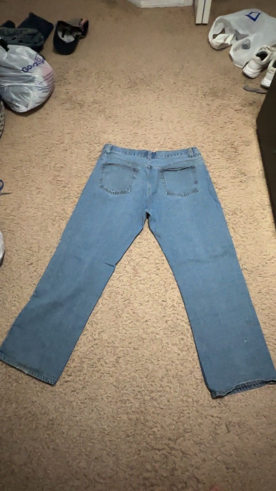 Covington × Vintage Covington retro baggy blue jeans 36W and 32L vintage Size US 36 / EU 52 - 4 Thumbnail