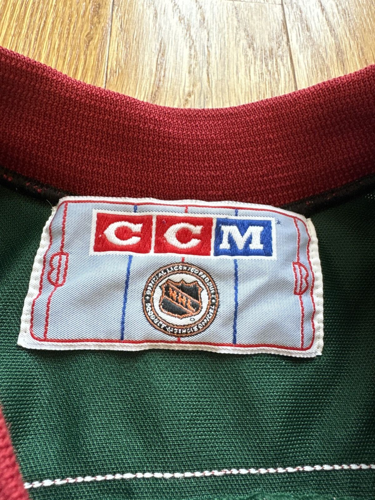 Ccm Phoenix Coyotes CCM VTG 90s Hockey Jersey Made In Canada XL Size US XL / EU 56 / 4 - 3 Thumbnail