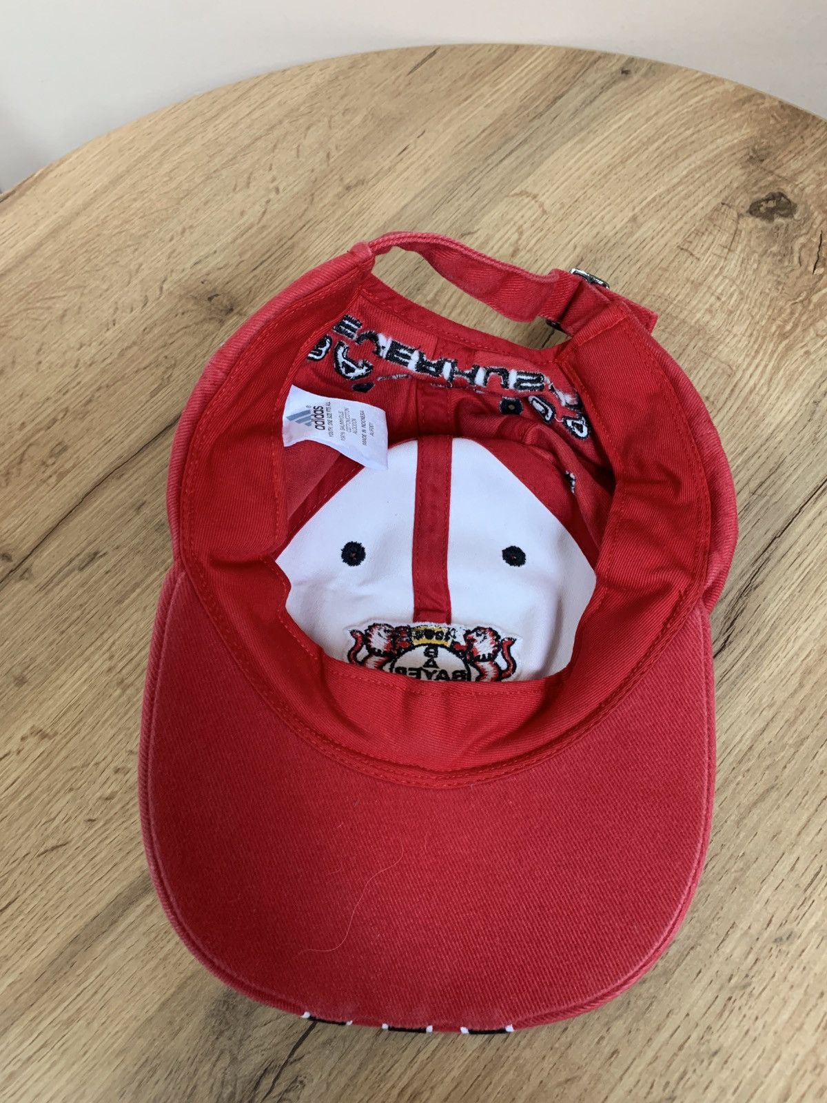Adidas Bayer Leverkusen Vintage Football Cap Adidas Soccer Size 30 - 5 Thumbnail