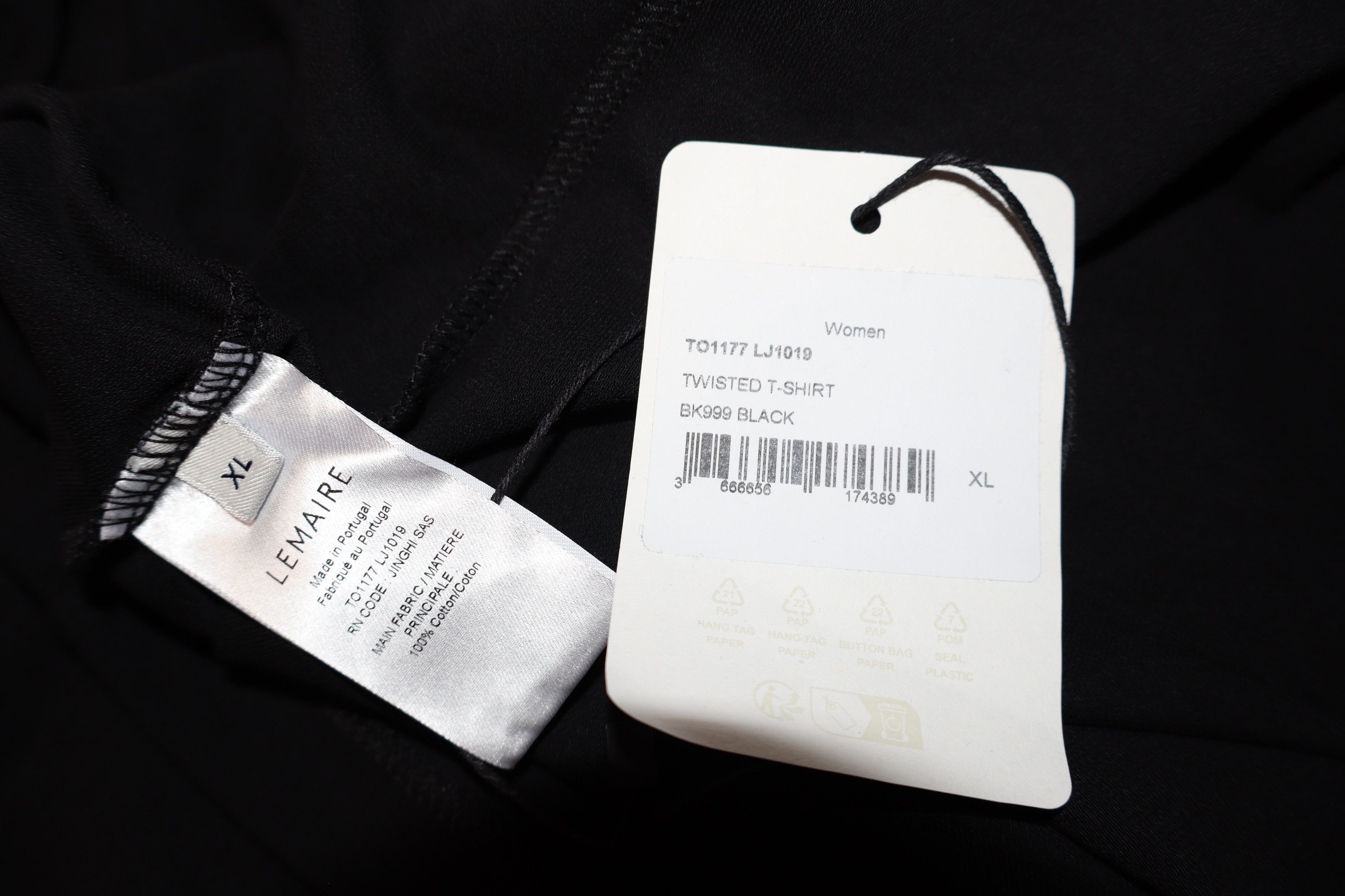 Lemaire Twisted t-shirt Size XL / US 12-14 / IT 48-50 - 8 Thumbnail