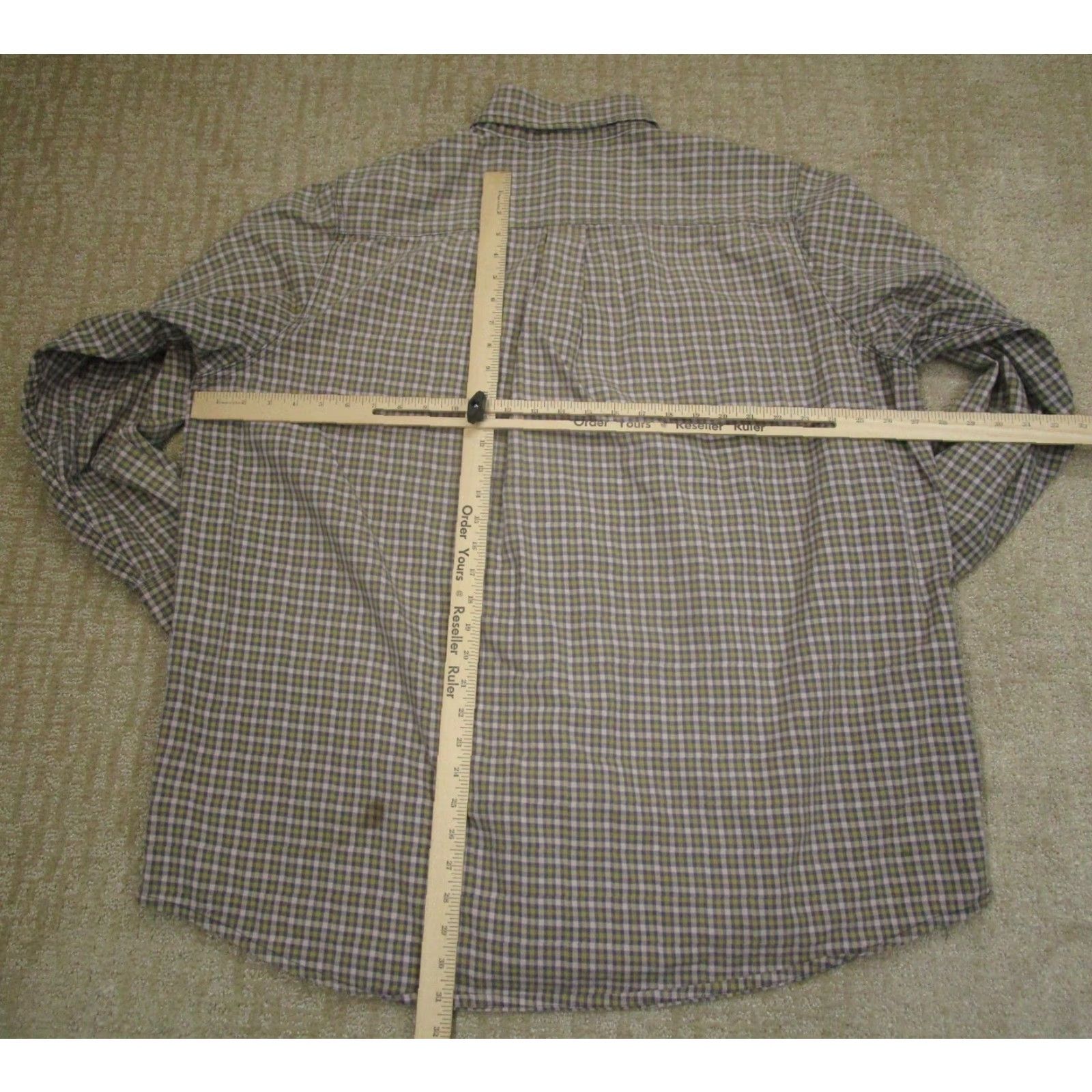 Vintage Rasco FR Shirt Men 2XL Green Button-Down Plaid Twill Long Sleeve Workwear FR Shirt Men Green 2XL Size US XXL / EU 58 / 5 - 7 Thumbnail