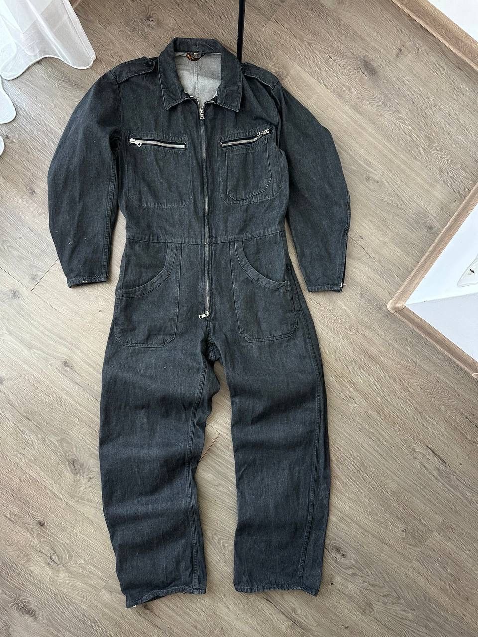 Japanese Brand × Vintage Vintage Marty Workwear Suit Overalls Gray Size US M / EU 48-50 / 2 - 1 Thumbnail