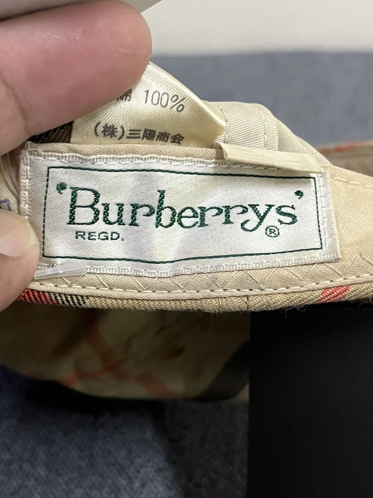 Burberry Vintage 80s burberry nova check hat Size ONE SIZE - 7 Thumbnail