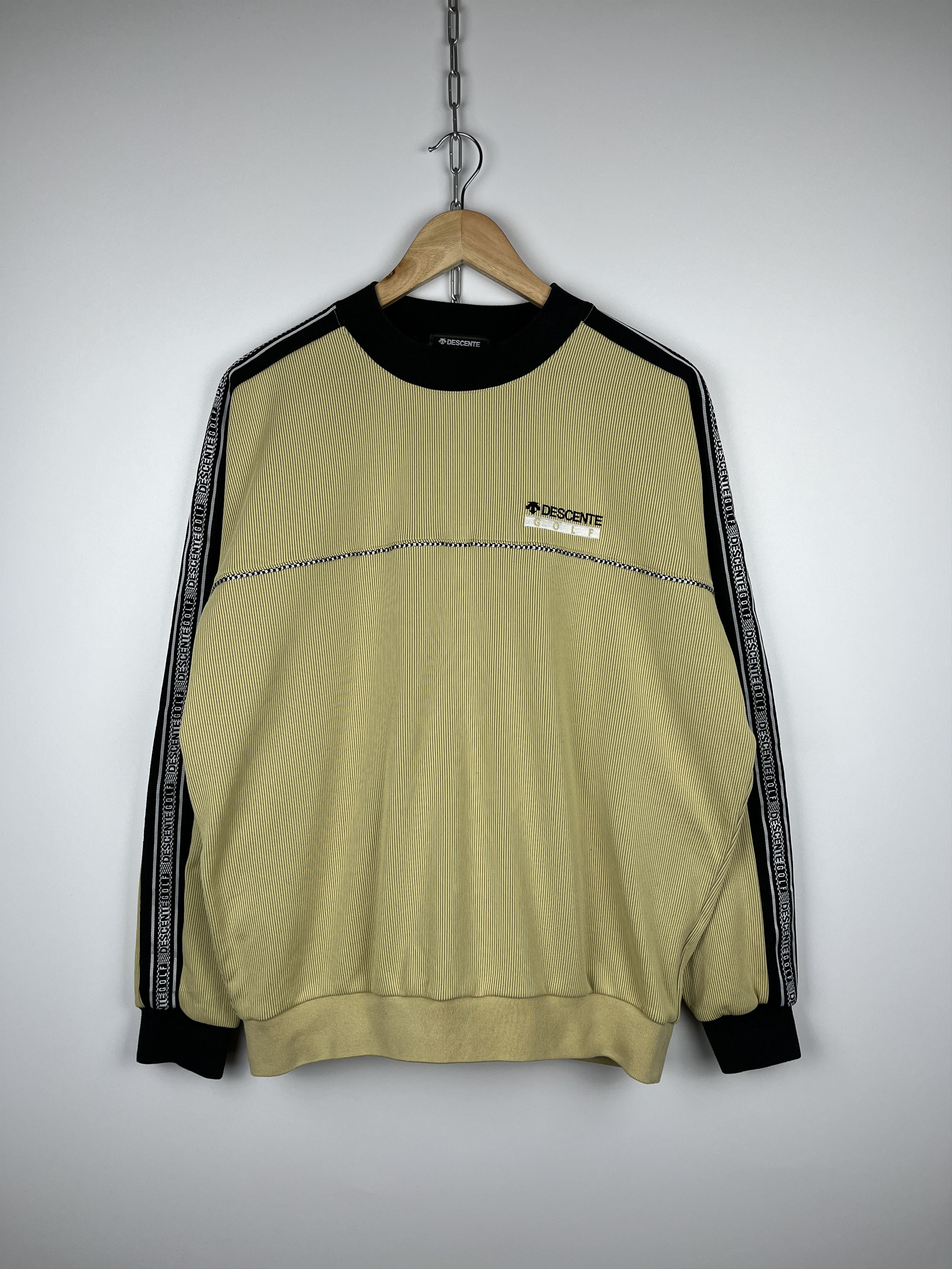 Descente Vintage Descente Golf 90's Men's Sweatshirt Size US M / EU 48-50 / 2 - 2 Thumbnail