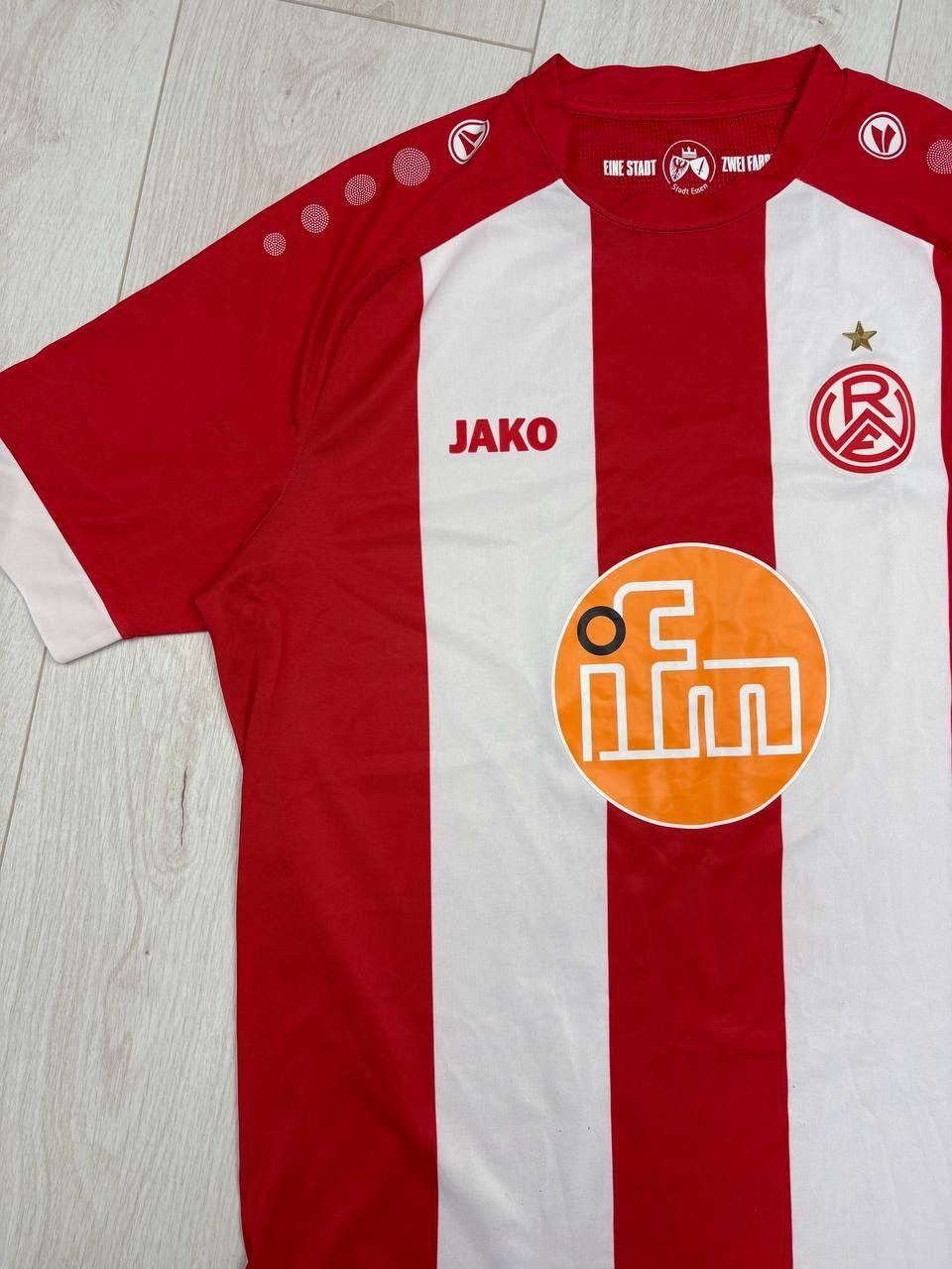 Other Red-White Essen Home Jersey 23 24 Jako RWE Fan Shirt Size US L / EU 52-54 / 3 - 4 Thumbnail