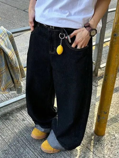 Japanese Brand × Vintage DRIP BAGGY vintage denim jeans pants Size US 30 / EU 46 - 4 Thumbnail