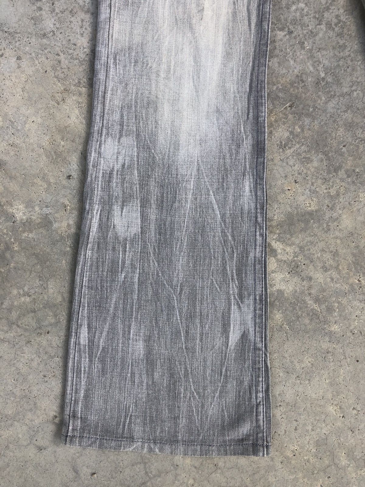 Japanese Brand Japanese London Flared Jeans Distressed Jeans Size US 32 / EU 48 - 6 Thumbnail