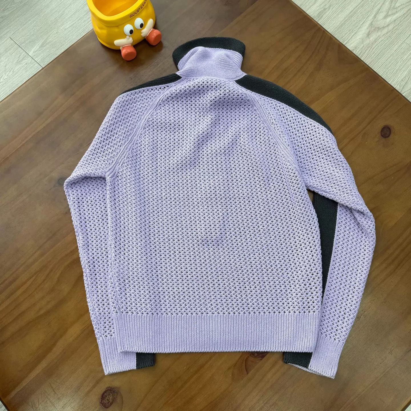 Hermes Hermes Cashmere Open Knit Cardigan Size S Like New Size S / US 4 / IT 40 - 2 Thumbnail