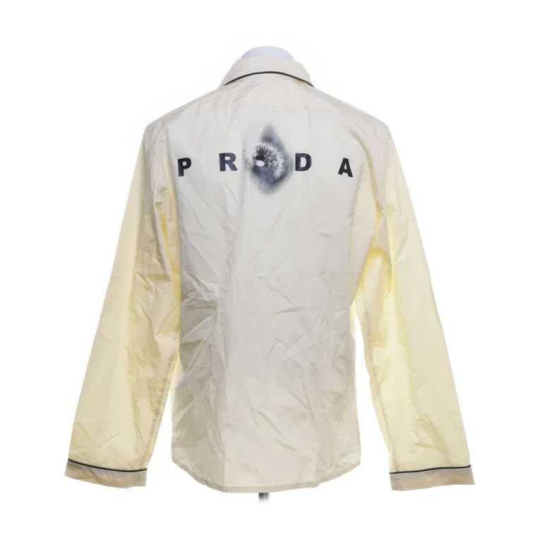 Prada × Raf Simons F/W22 Yellow Runway Show Invitation Button Up Shirt Size US M / EU 48-50 / 2 - 2 Thumbnail
