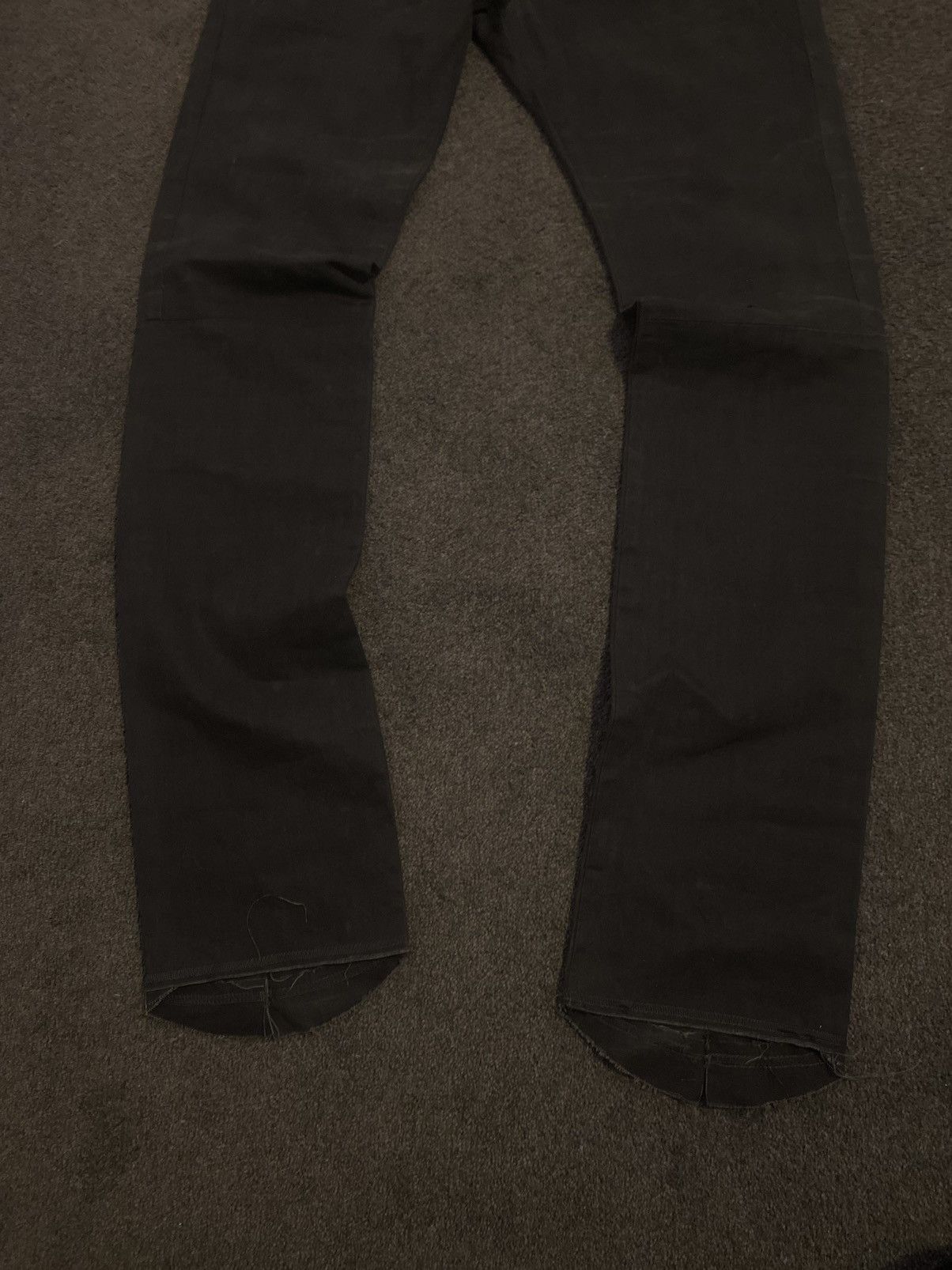 Undercover SS03 Undercover raw hem lightning bolt trousers Size US 29 - 7 Thumbnail