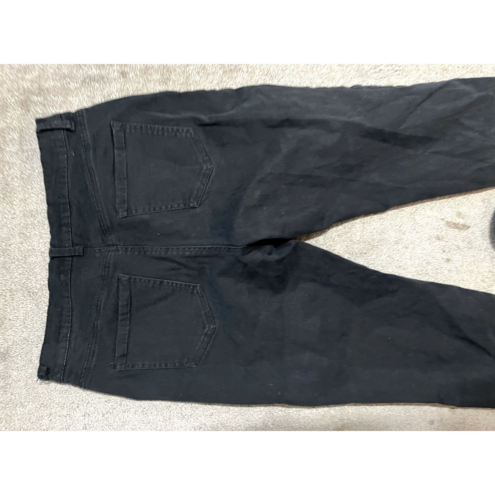 Gloria Vanderbilt Gloria Vanderbilt Jeans Women’s Black Denim Amanda Straight 12 Size 12 Regular Denim Size 34" / US 12 / IT 48 - 4 Thumbnail