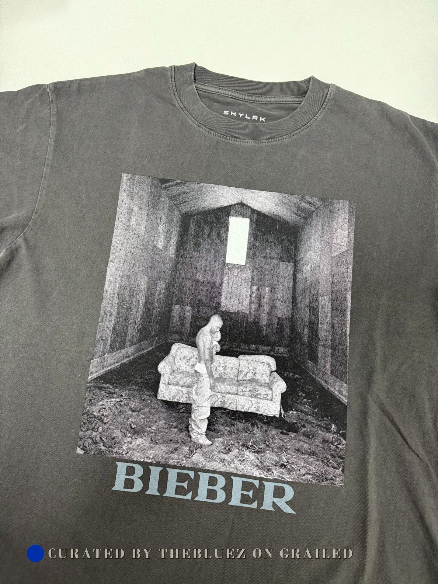 SKYLRK Justin Bieber SKYLRK Boxy T-Shirt 2-Pack Navy/Pine | Grailed