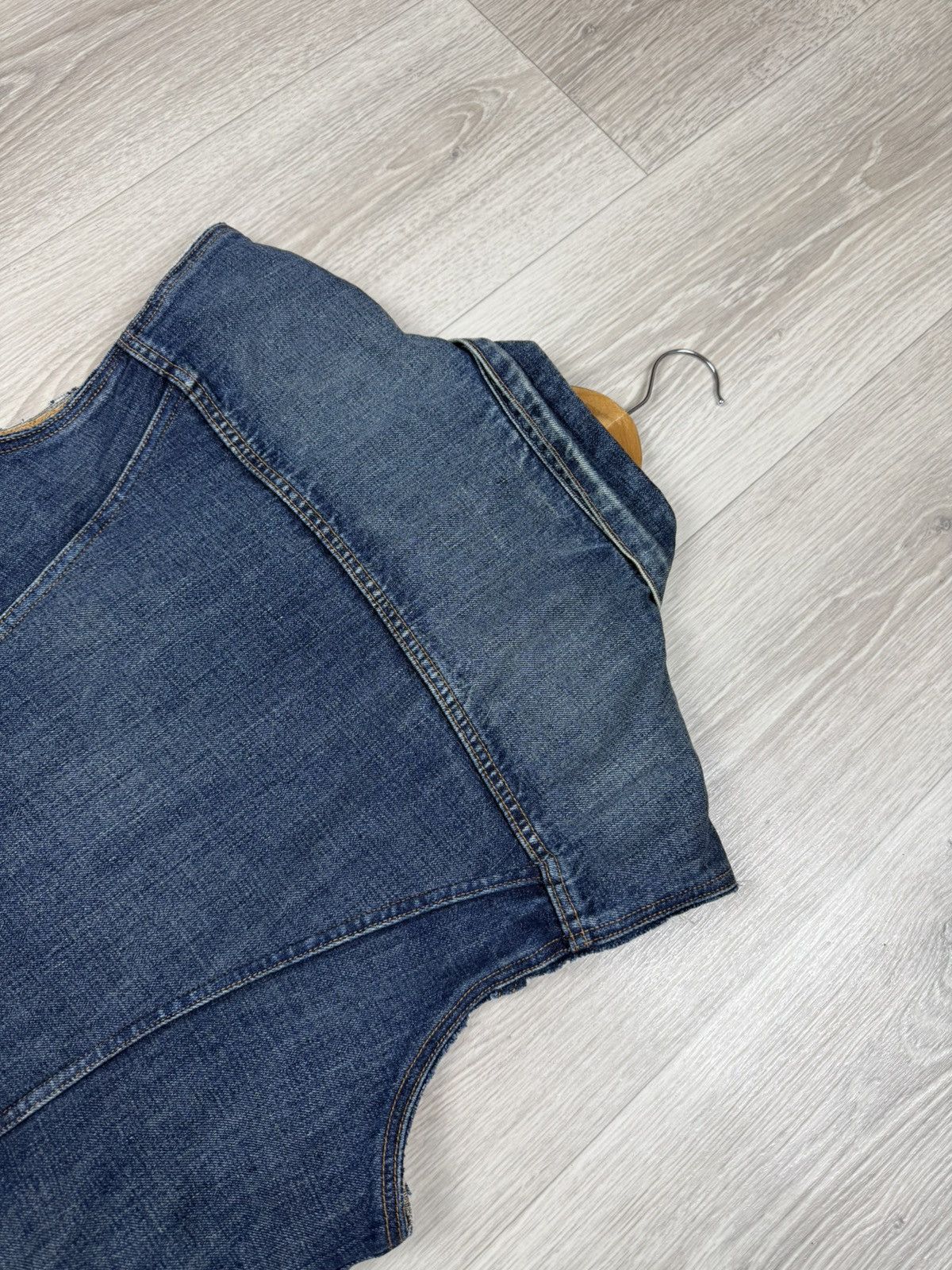 Polo Ralph Lauren Polo Ralph Lauren Denim Jeans Vest Size L Size US L / EU 52-54 / 3 - 9 Thumbnail