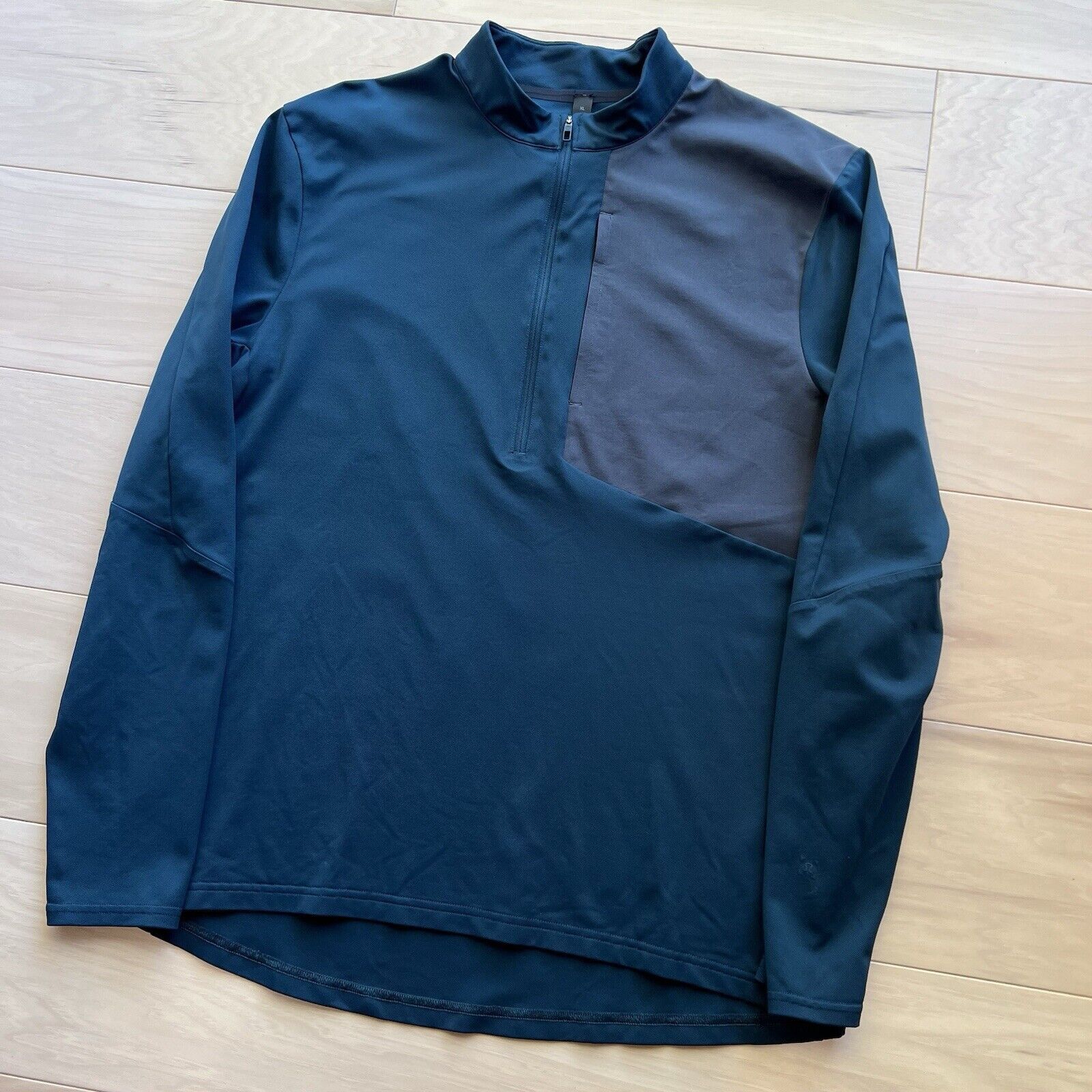 Lululemon Lululemon Division Zip Up XL Blue Pullover Workout Running Size US XL / EU 56 / 4 - 9 Thumbnail