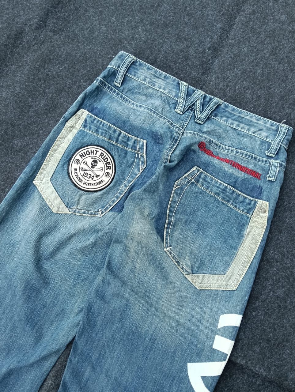 Rocawear RealBvoice Big Logo Spellout Streetwear Pants. Size US 30 / EU 46 - 4 Thumbnail