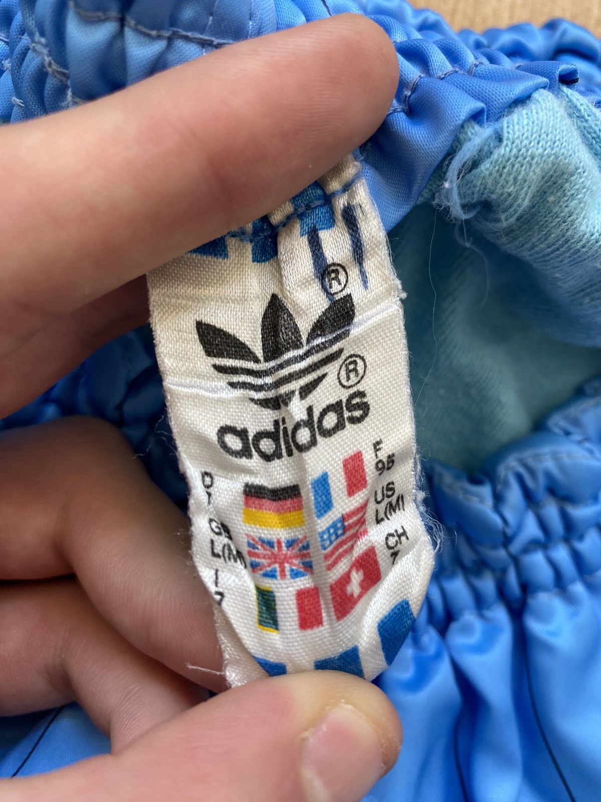 Adidas × Vintage VINTAGE SHORTS ADIDAS MADE IN WEST GERMANY RARE Size US 32 / EU 48 - 6 Thumbnail