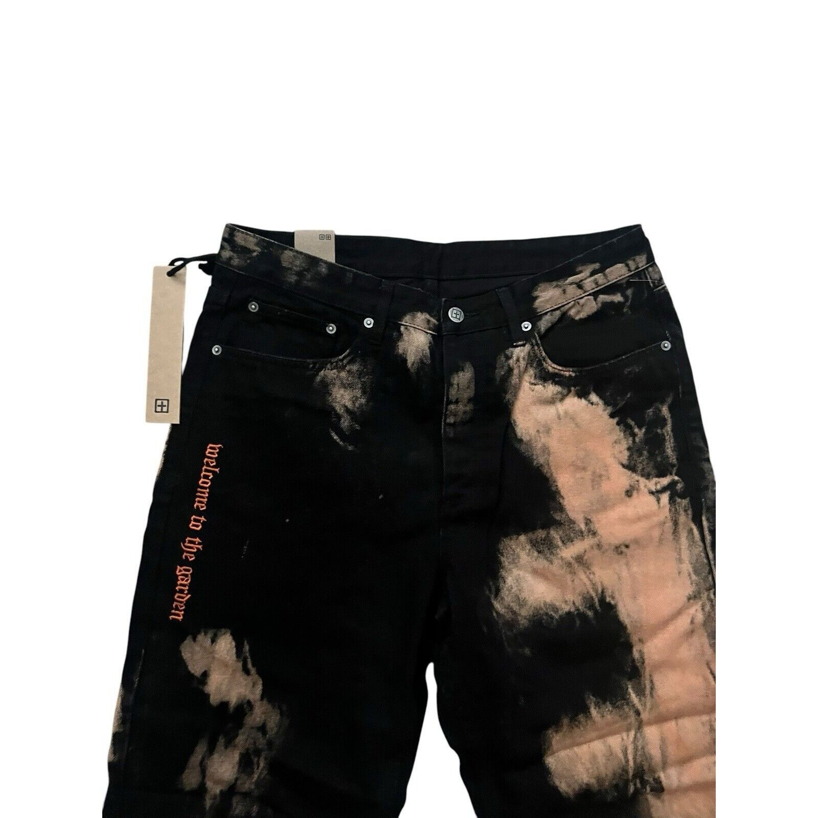 Ksubi Ksubi Jeans Mens Anti K++ Straight Hellfire Black Size 33/32 Size US 33 - 2 Thumbnail