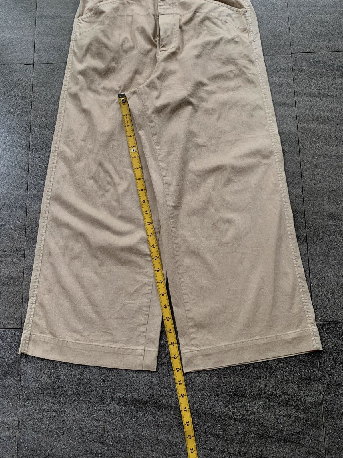 Issey Miyake FREE TAX! Wideleg Relaxed Cropped Pants Size US 28 / EU 44 - 14 Thumbnail