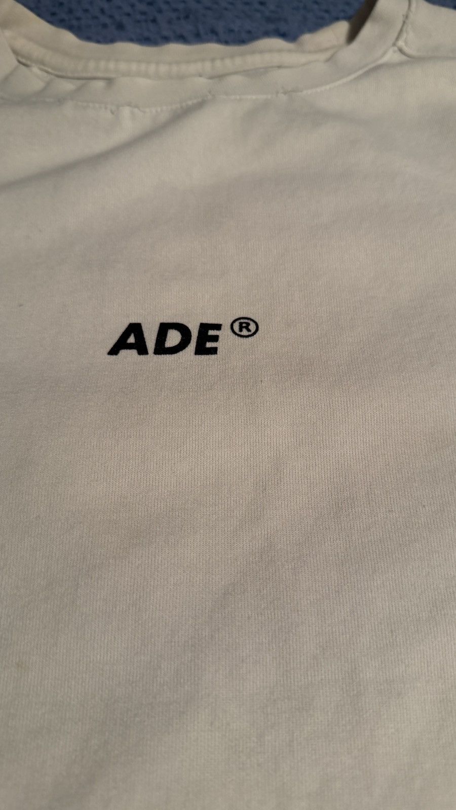 Ader Error ADE® Casual Light Colored T-Shirt Size US L / EU 52-54 / 3 - 2 Thumbnail