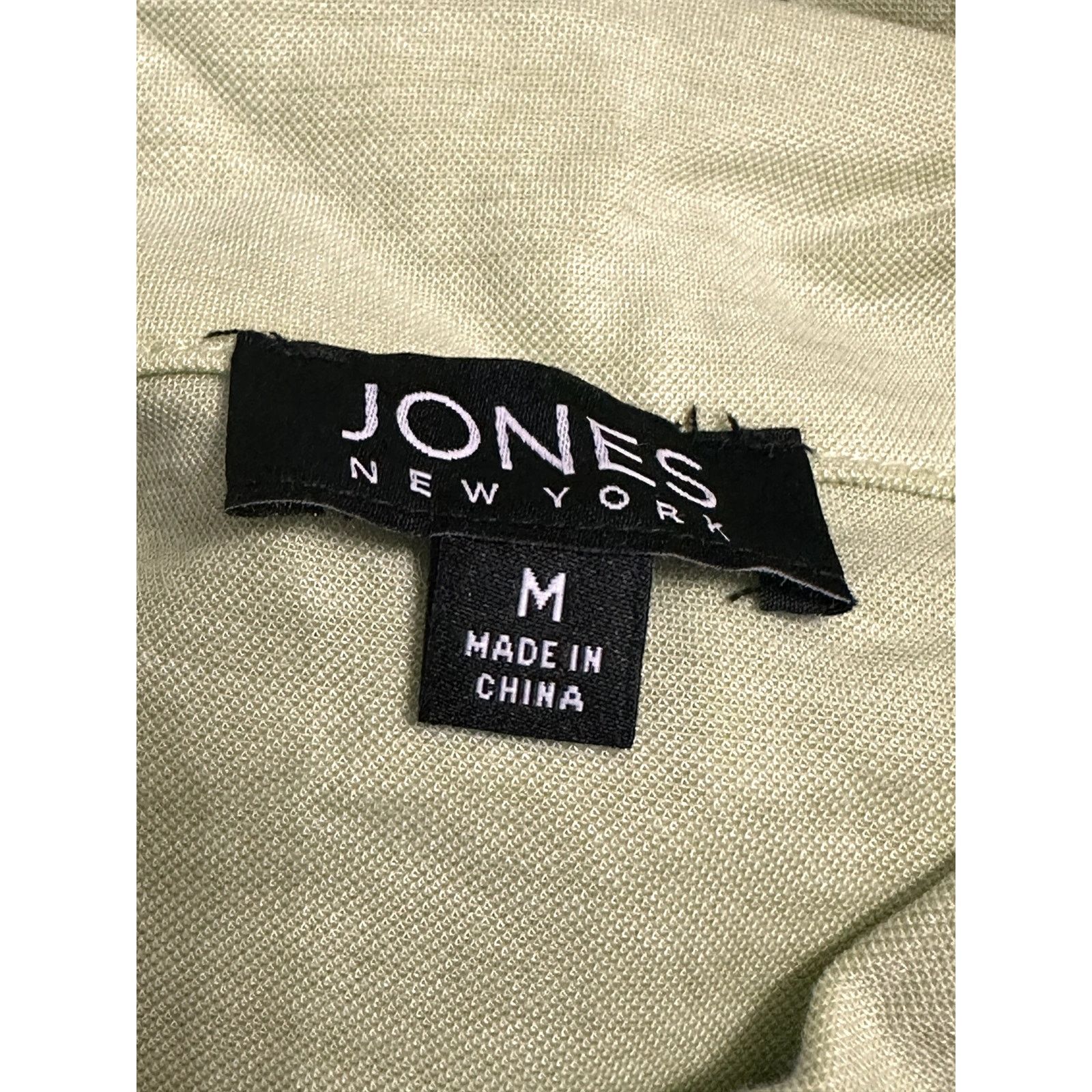 Jones New York Jones New York Sleeveless Tank Top Placket Yellow Green W M Size M / US 6-8 / IT 42-44 - 9 Thumbnail