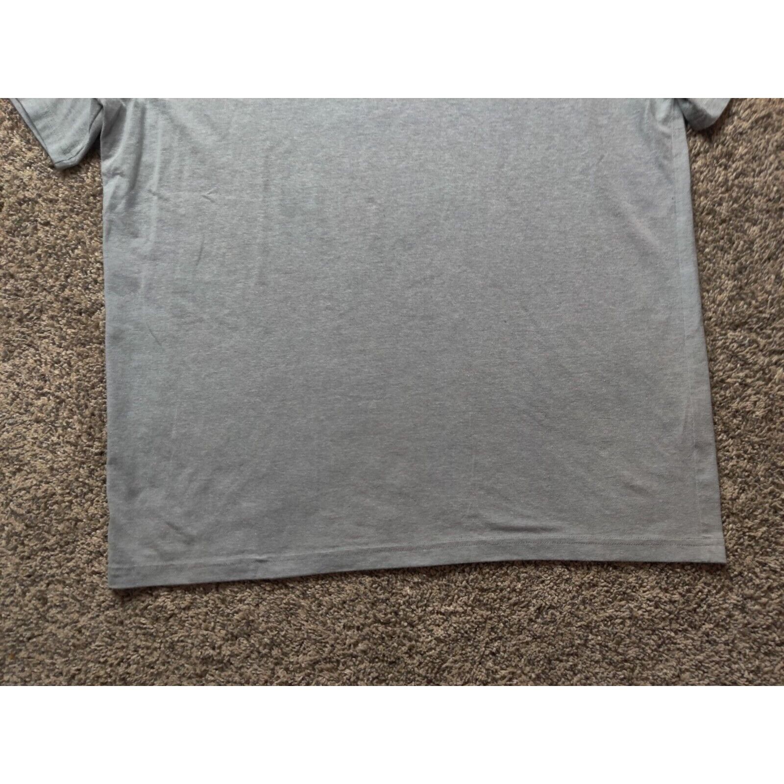 Under Armour Under Armour Shirt Adult Mens Large Gray Spell Out Box Logo Size US L / EU 52-54 / 3 - 5 Thumbnail