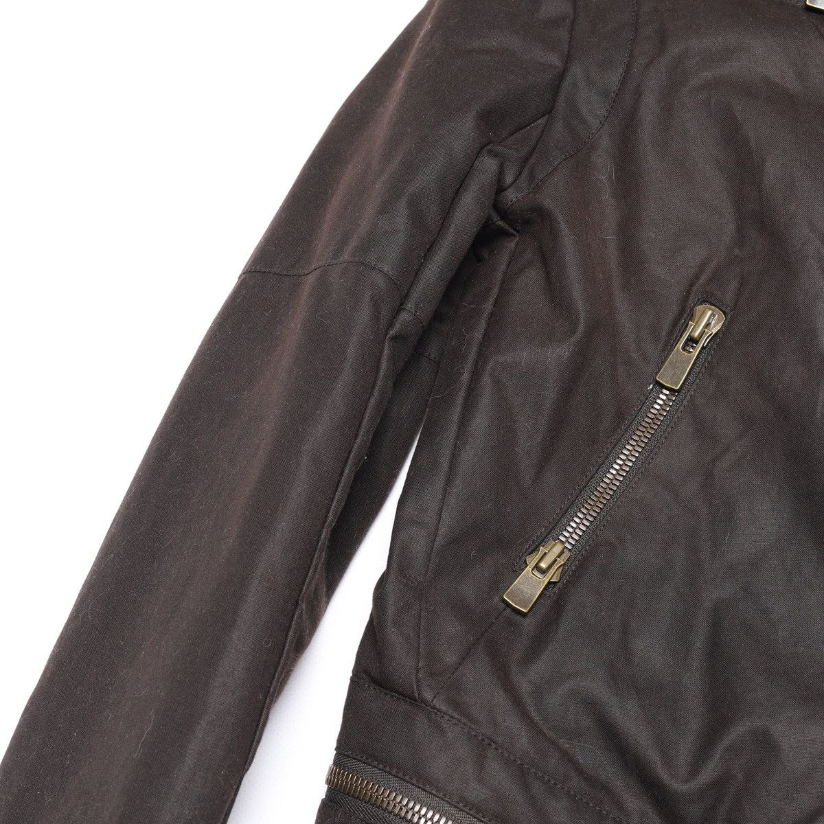 Givenchy Givenchy Archive Brown Fleece Lined Flight Jacket Zipper Size XS / US 0-2 / IT 36-38 - 18 Thumbnail