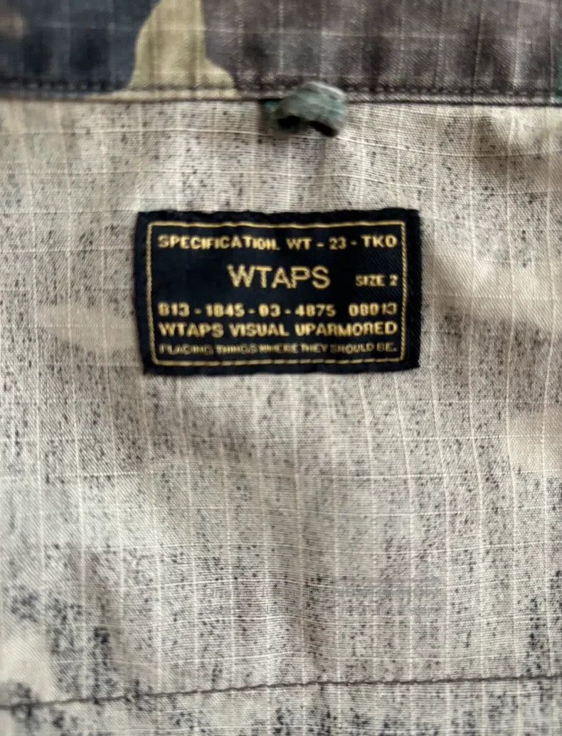 Wtaps Wtaps Co-branded camouflage four-pocket work jacket Size US M / EU 48-50 / 2 - 4 Thumbnail