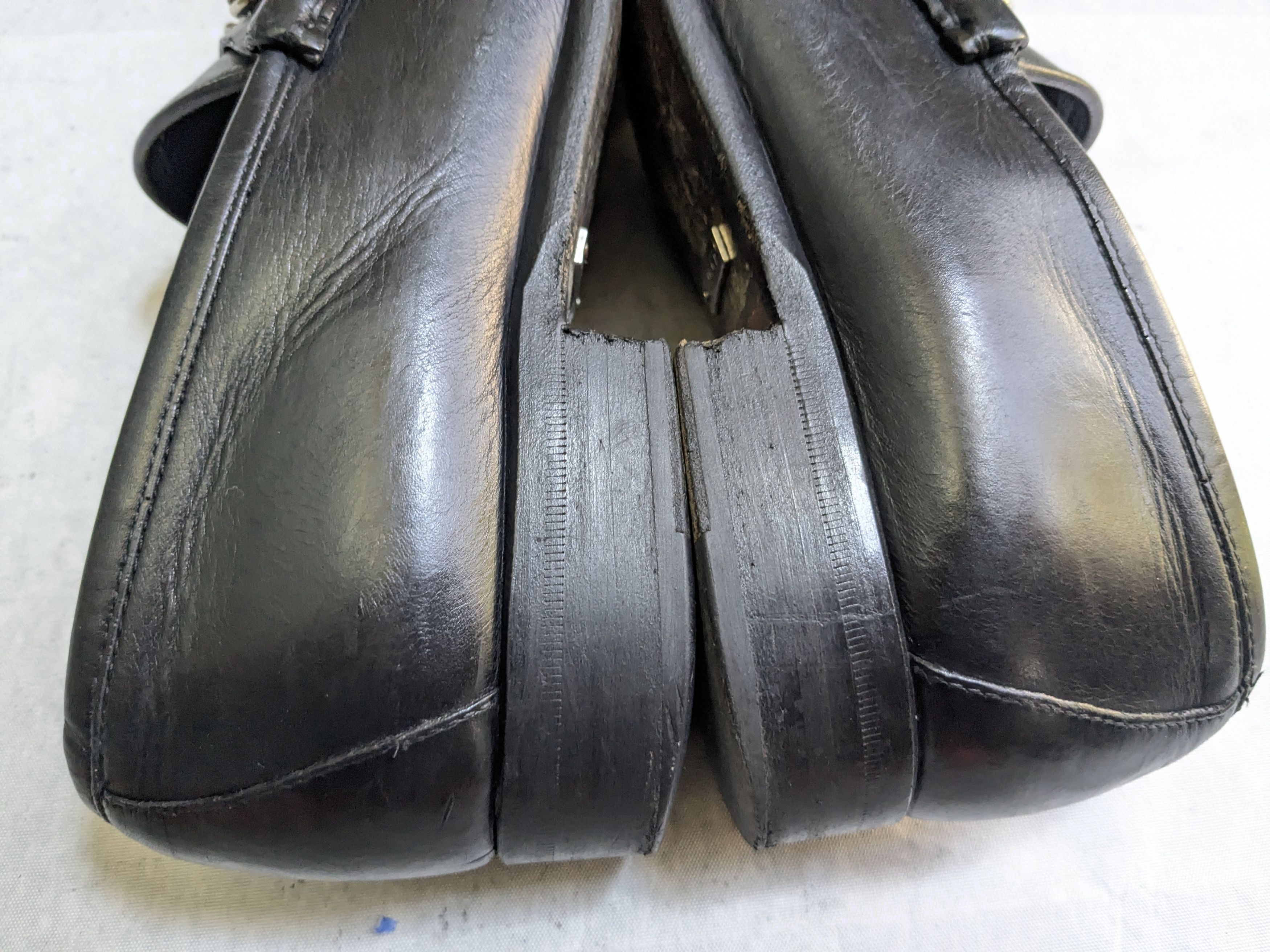 Gucci Gucci Horsebit Loafers Black 10 Leather Snaffle Tom Ford Size US 10 / EU 43 - 12 Thumbnail