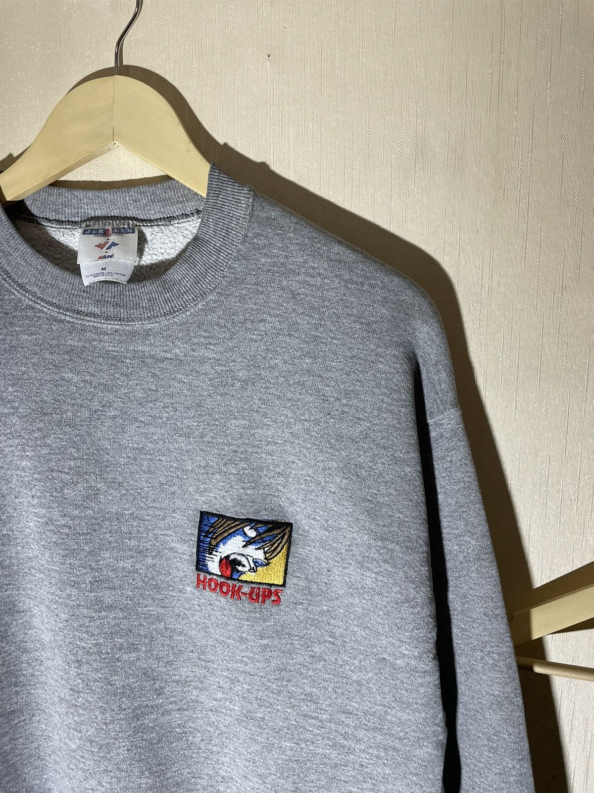 Hook-Ups × Japanese Brand × Vintage Hook ups Japanese vintage sweatshirt 90s Size US M / EU 48-50 / 2 - 2 Thumbnail